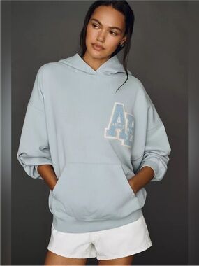 NWT Anine Bing Harvey 100%
Cotton Hooded Sweatshirt